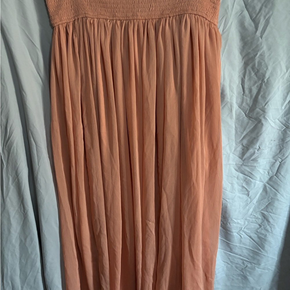 NWT Anthropologie Smocked Maxi Skirt XL - Picture 3 of 5